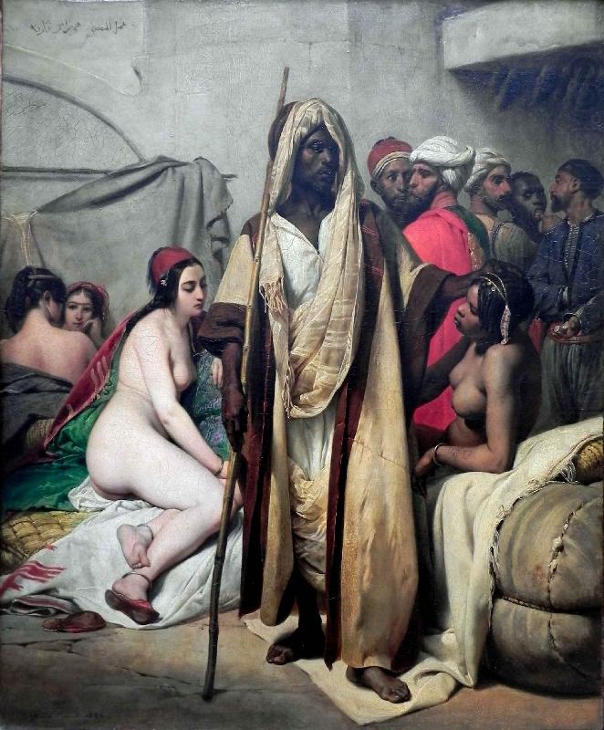 Horace Vernet Slave Market china oil painting image